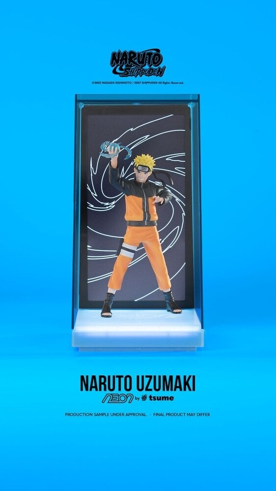 Tsume Art Naruto Shippuden LED Neon Statue Naruto Uzumaki 25 cm