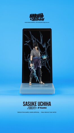 Tsume Art Naruto Shippuden LED Neon Statue Sasuke Uchiha 25 cm