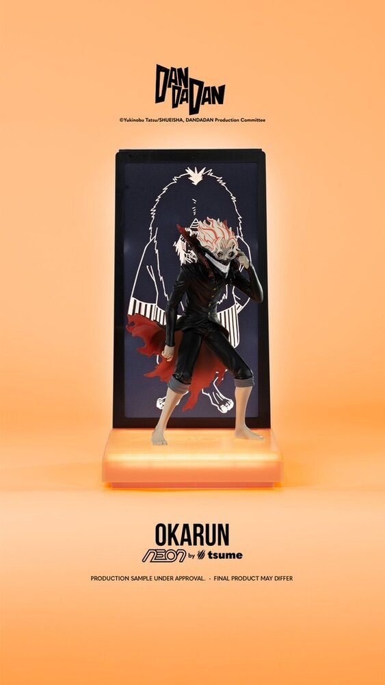 Tsume Art Dandadan LED Neon Statue Okarun 25 cm