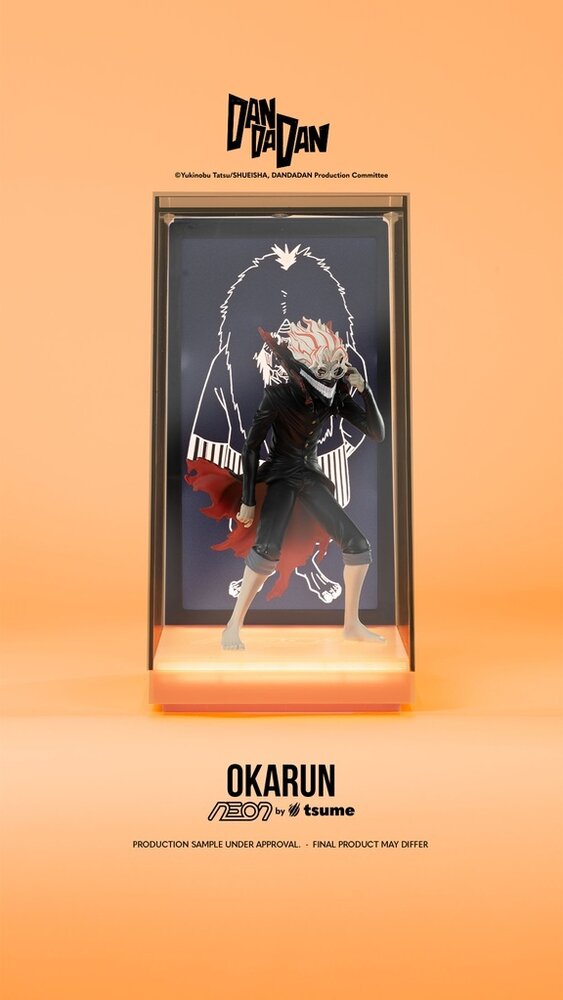 Tsume Art Dandadan LED Neon Statue Okarun 25 cm
