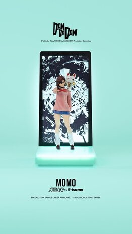 Tsume Art Dandadan LED Neon Statue Momo 25 cm