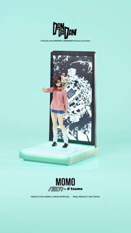 Tsume Art Dandadan LED Neon Statue Momo 25 cm