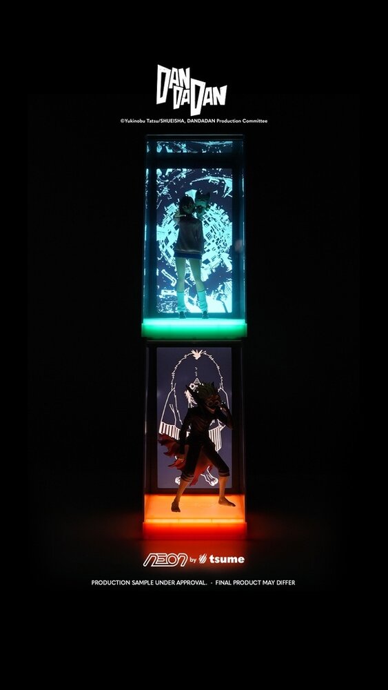 Tsume Art Dandadan LED Neon Statue Momo 25 cm