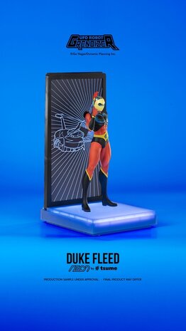 Tsume Art UFO Robot Grendizer LED Neon Statue Duke Fleed 25 cm Tsume Art UFO Robot Grendizer LED Neon Statue Duke Fleed 25 cm