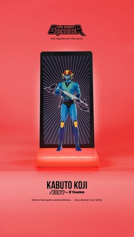 Tsume Art UFO Robot Grendizer LED Neon Statue Kabuto Koji 25 cm