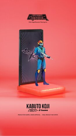 Tsume Art UFO Robot Grendizer LED Neon Statue Kabuto Koji 25 cm