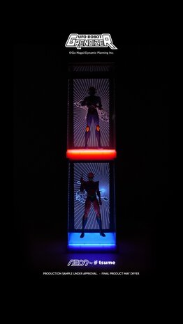 Tsume Art UFO Robot Grendizer LED Neon Statue Kabuto Koji 25 cm