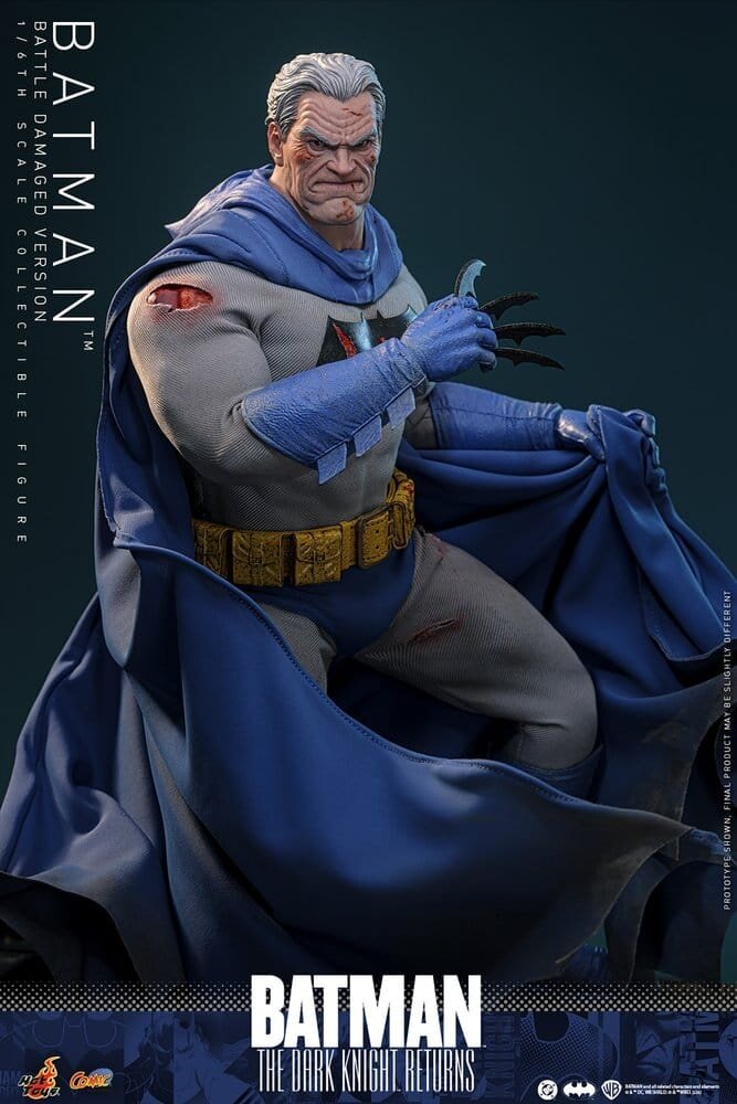 Hot Toys Batman: The Dark Knight Returns Action Figure 1/6 Batman (Battle Damaged Version) 32 cm Hot Toys Batman: The Dark Knight Returns Action Figure 1/6 Batman (Battle Damaged Version) 32 cm