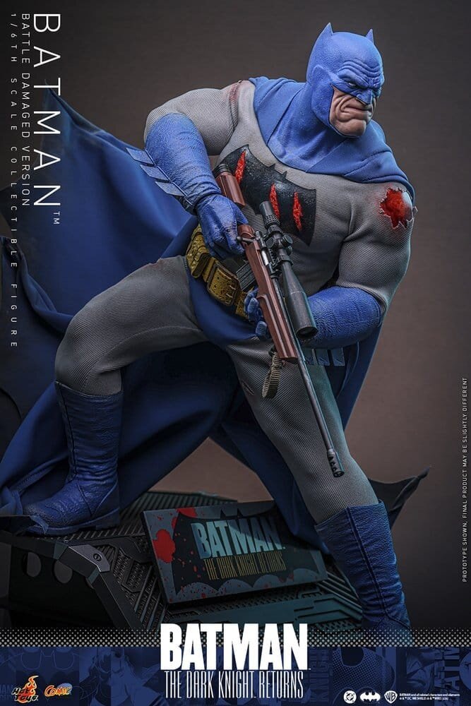 Hot Toys Batman: The Dark Knight Returns Action Figure 1/6 Batman (Battle Damaged Version) 32 cm Hot Toys Batman: The Dark Knight Returns Action Figure 1/6 Batman (Battle Damaged Version) 32 cm