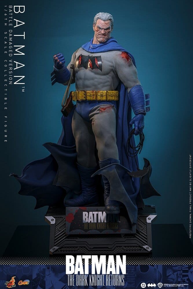 Hot Toys Batman: The Dark Knight Returns Action Figure 1/6 Batman (Battle Damaged Version) 32 cm Hot Toys Batman: The Dark Knight Returns Action Figure 1/6 Batman (Battle Damaged Version) 32 cm