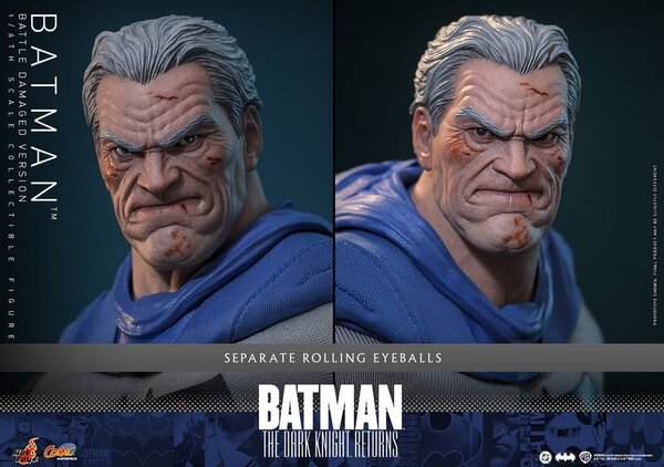 Hot Toys Batman: The Dark Knight Returns Action Figure 1/6 Batman (Battle Damaged Version) 32 cm Hot Toys Batman: The Dark Knight Returns Action Figure 1/6 Batman (Battle Damaged Version) 32 cm