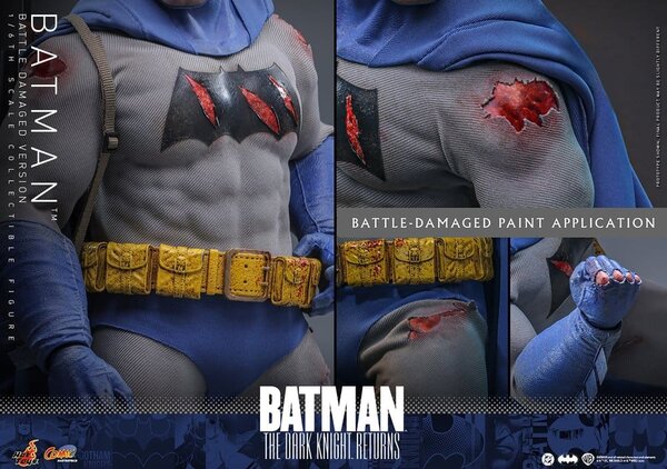 Hot Toys Batman: The Dark Knight Returns Action Figure 1/6 Batman (Battle Damaged Version) 32 cm Hot Toys Batman: The Dark Knight Returns Action Figure 1/6 Batman (Battle Damaged Version) 32 cm