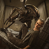 Iron Studios Alien 3 Art Scale Statue 1/10 Ellen Ripley and Dog Alien 23 cm
