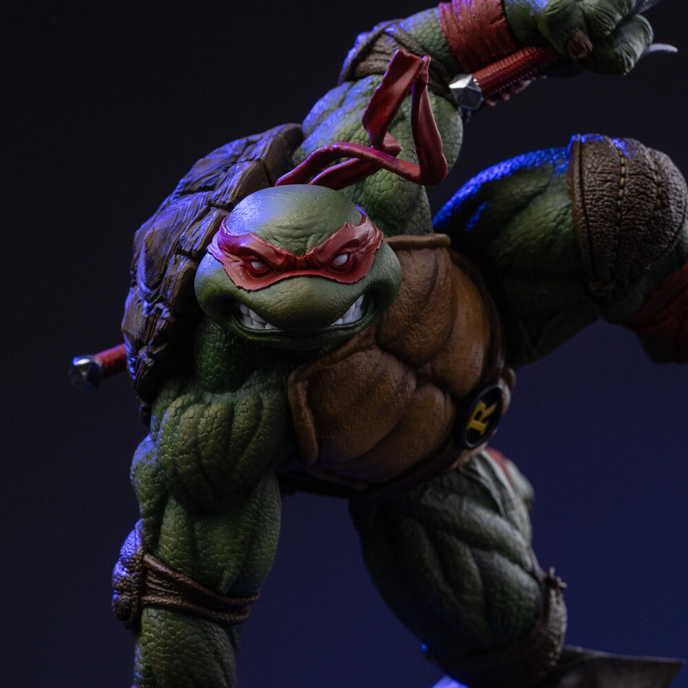 Iron Studios Teenage Mutant Ninja Turtles Art Scale Statue 1/10 Raphael Unleashed 24 cm