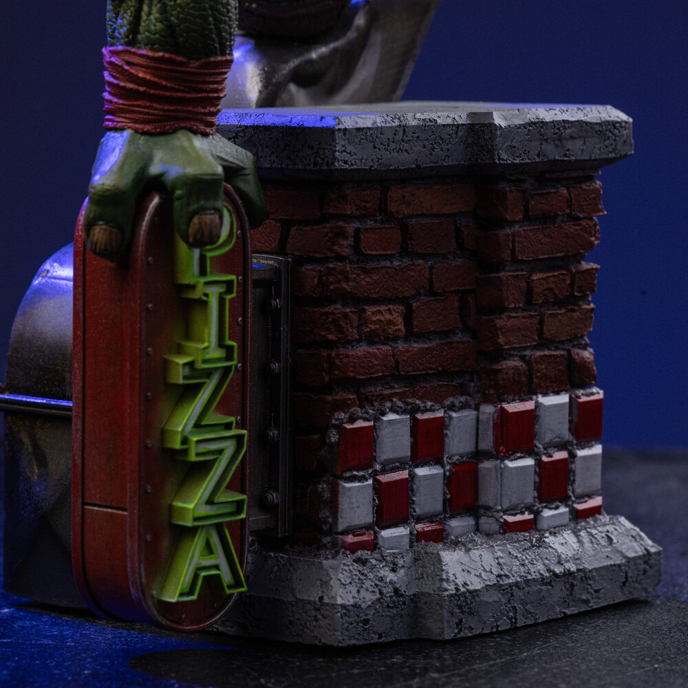 Iron Studios Teenage Mutant Ninja Turtles Art Scale Statue 1/10 Raphael Unleashed 24 cm