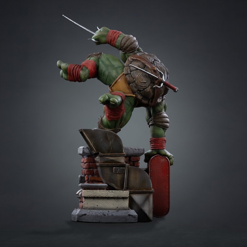 Iron Studios Teenage Mutant Ninja Turtles Art Scale Statue 1/10 Raphael Unleashed 24 cm
