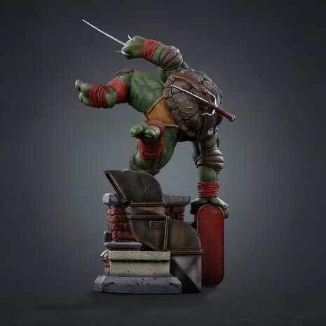 Iron Studios Teenage Mutant Ninja Turtles Art Scale Statue 1/10 Raphael Unleashed 24 cm