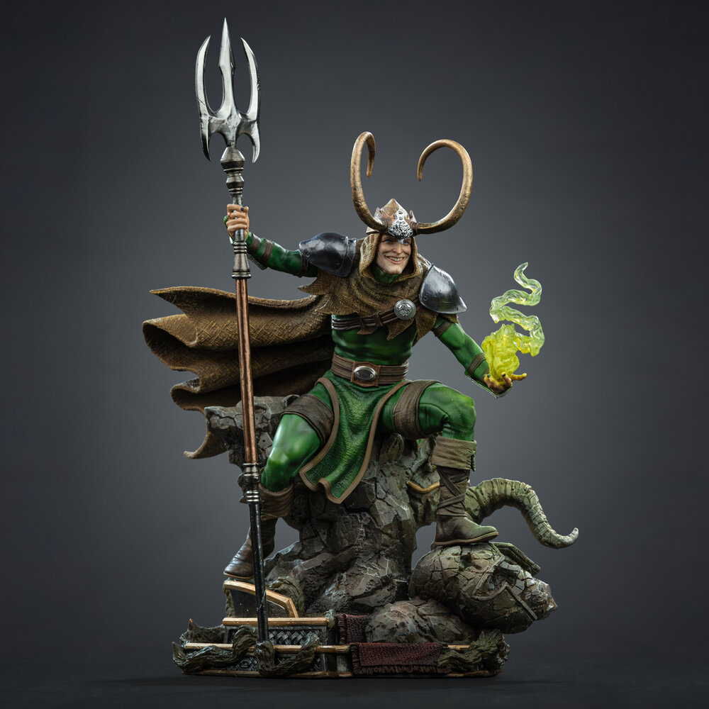 Iron Studios Marvel Comics Art Scale Statue 1/10 Loki 28 cm