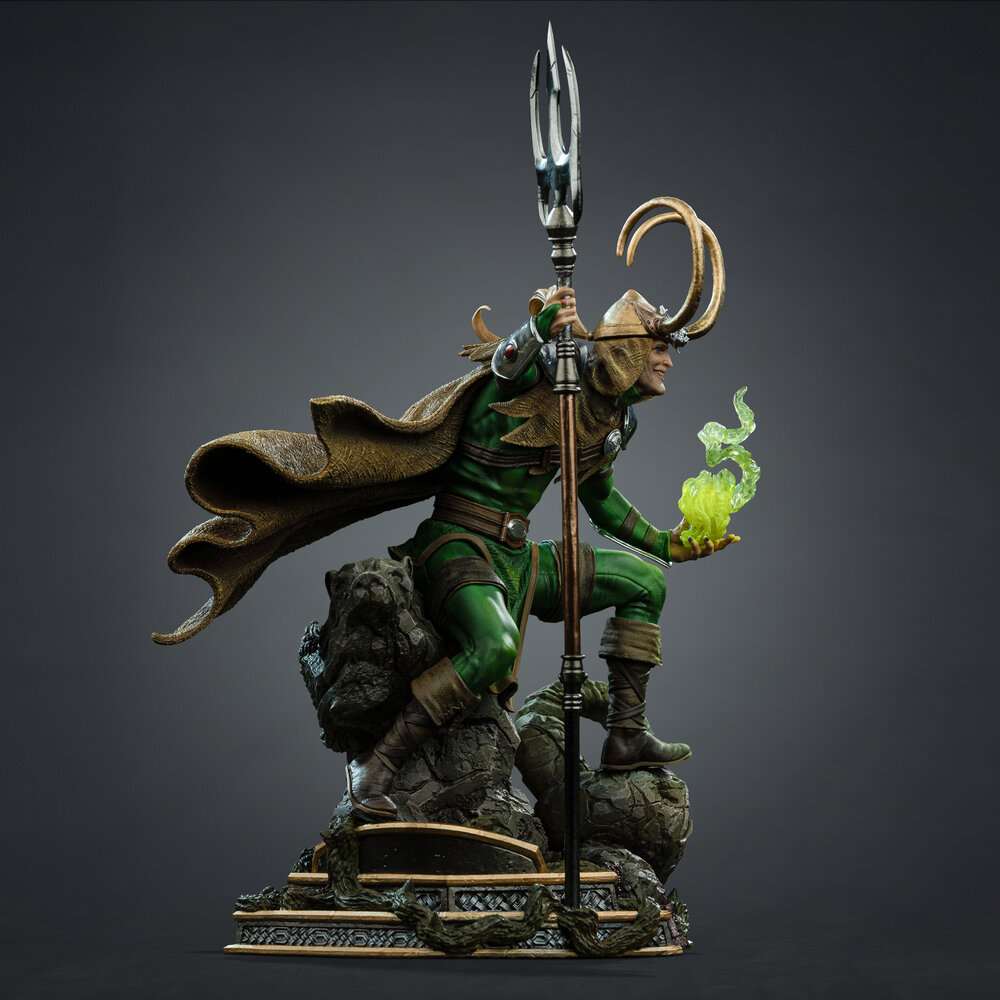 Iron Studios Marvel Comics Art Scale Statue 1/10 Loki 28 cm