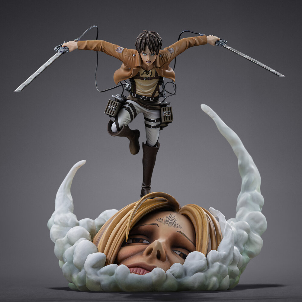 Iron Studios Attack on Titan Art Scale Statue 1/10 Eren Yeager 24 cm Iron Studios Attack on Titan Art Scale Statue 1/10 Eren Yeager 24 cm