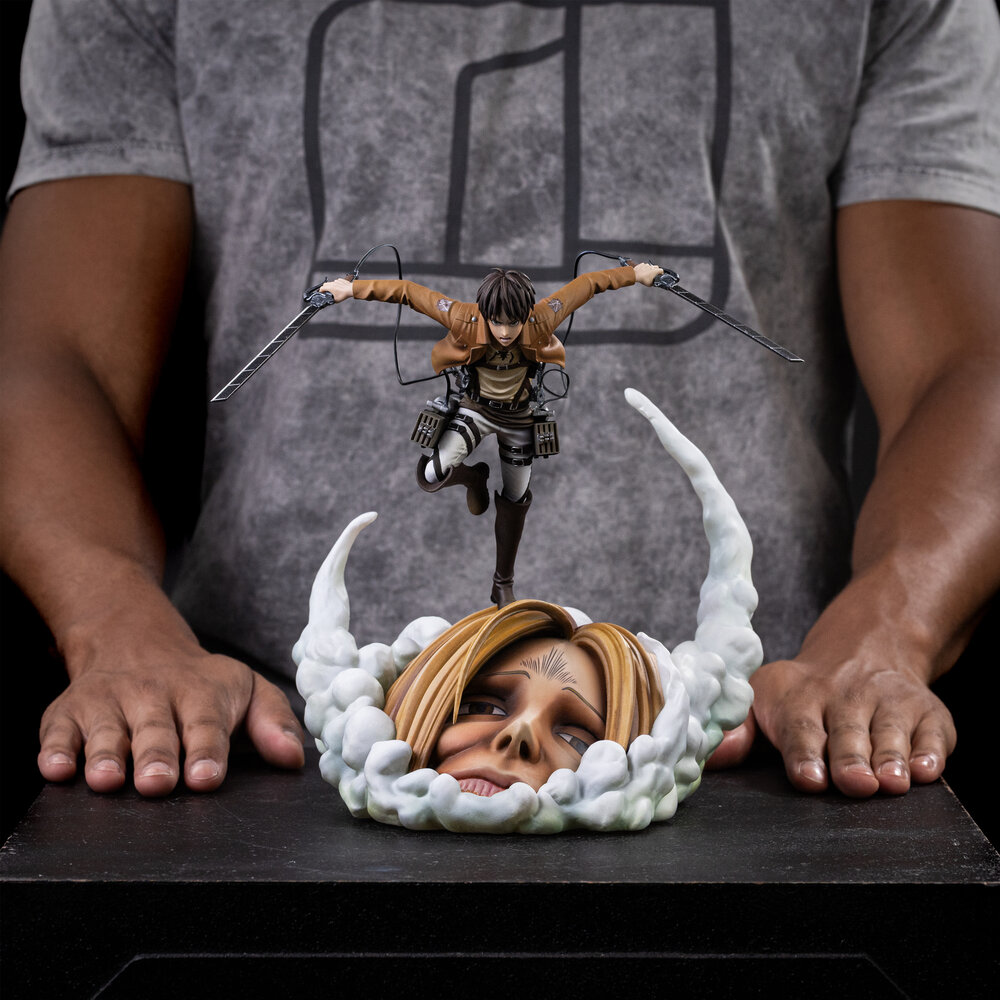 Iron Studios Attack on Titan Art Scale Statue 1/10 Eren Yeager 24 cm Iron Studios Attack on Titan Art Scale Statue 1/10 Eren Yeager 24 cm