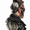 Pure Arts Terminator 2: Judgement Day Bust 1/1 T-800 Model 101 Battle Damaged Art Mask 47 cm