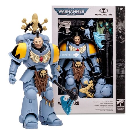McFarlane Toys Warhammer 40k Action Figure Space Wolves Wolf Guard 18 cm