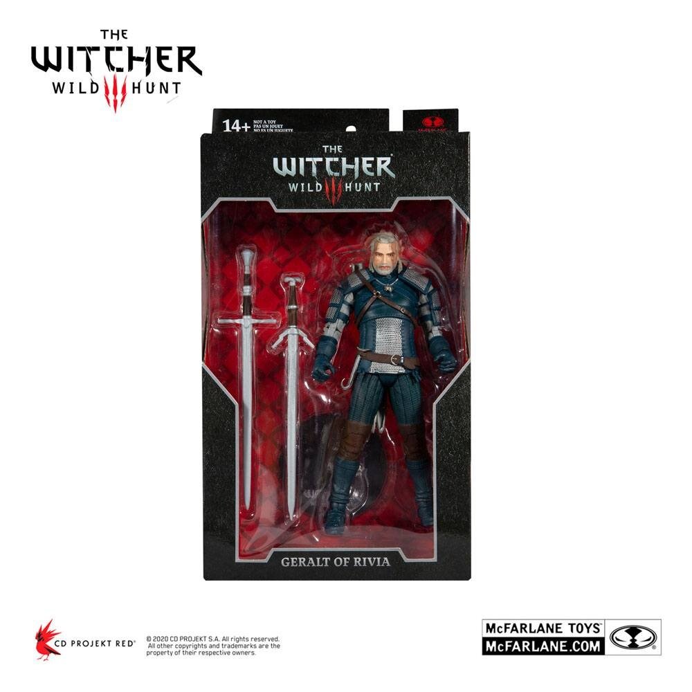 McFarlane Toys The Witcher Action Figure Geralt of Rivia (Viper Armor: Teal Dye) 18 cm