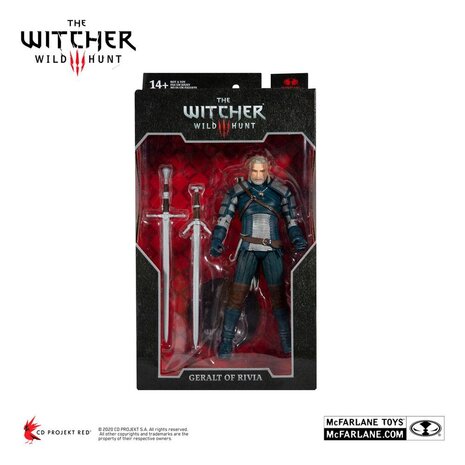 McFarlane Toys The Witcher Action Figure Geralt of Rivia (Viper Armor: Teal Dye) 18 cm