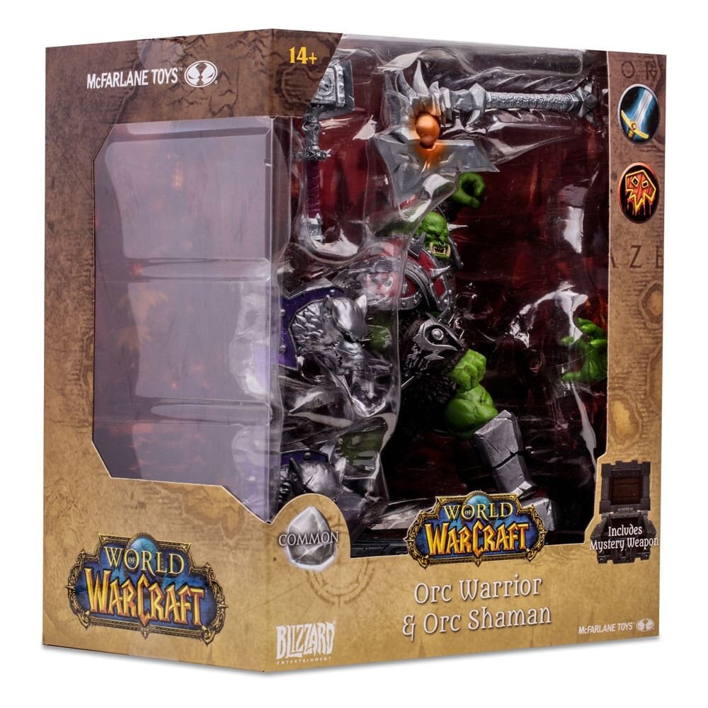 McFarlane Toys World of Warcraft Action Figure Orc: Shaman / Warrior 15 cm