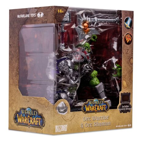 McFarlane Toys World of Warcraft Action Figure Orc: Shaman / Warrior 15 cm