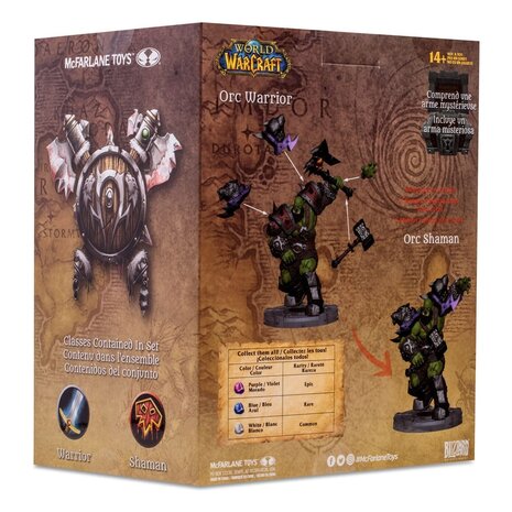 McFarlane Toys World of Warcraft Action Figure Orc: Shaman / Warrior 15 cm