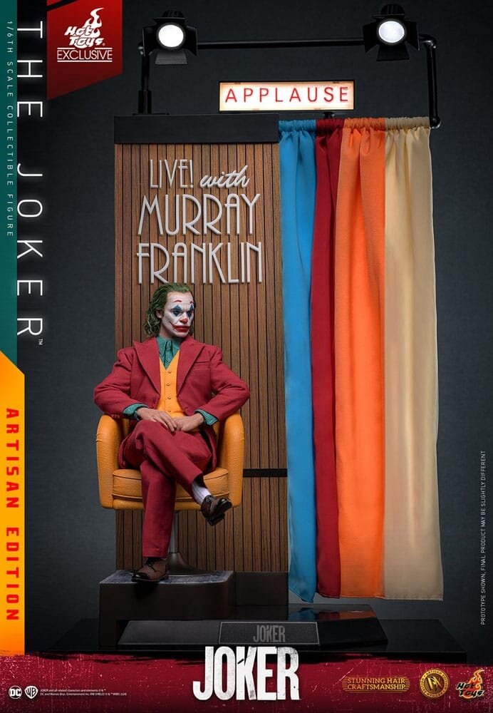 Hot Toys Joker Action Figure 1/6 The Joker Artisan Edition 30 cm