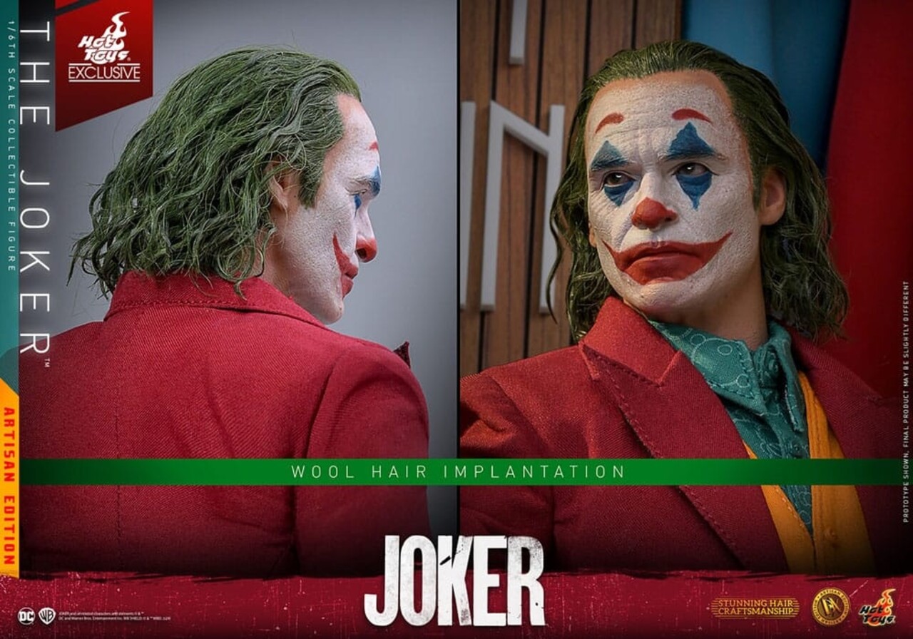 Hot Toys Joker Action Figure 1/6 The Joker Artisan Edition 30 cm