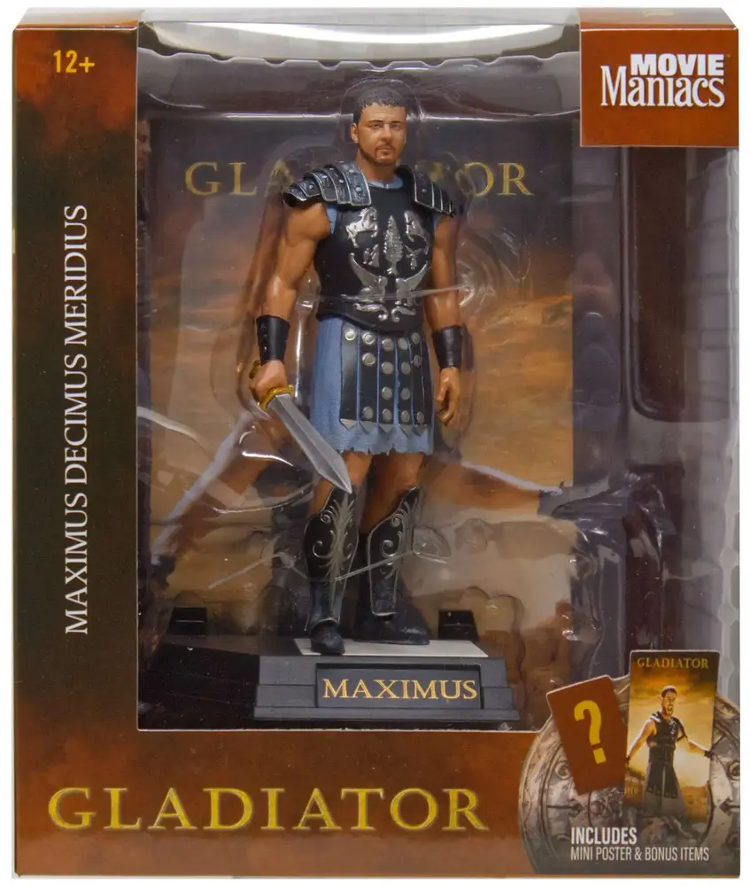 McFarlane Toys Gladiator Movie Maniacs PVC Statue Maximus Decimus Meridius 15 cm