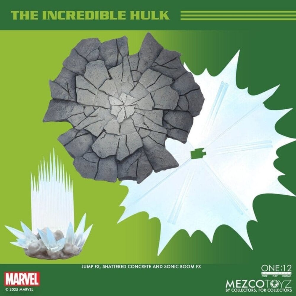Mezco Toyz Marvel One:12 Collective Action Figure 1/12 The Incredible Hulk 19 cm