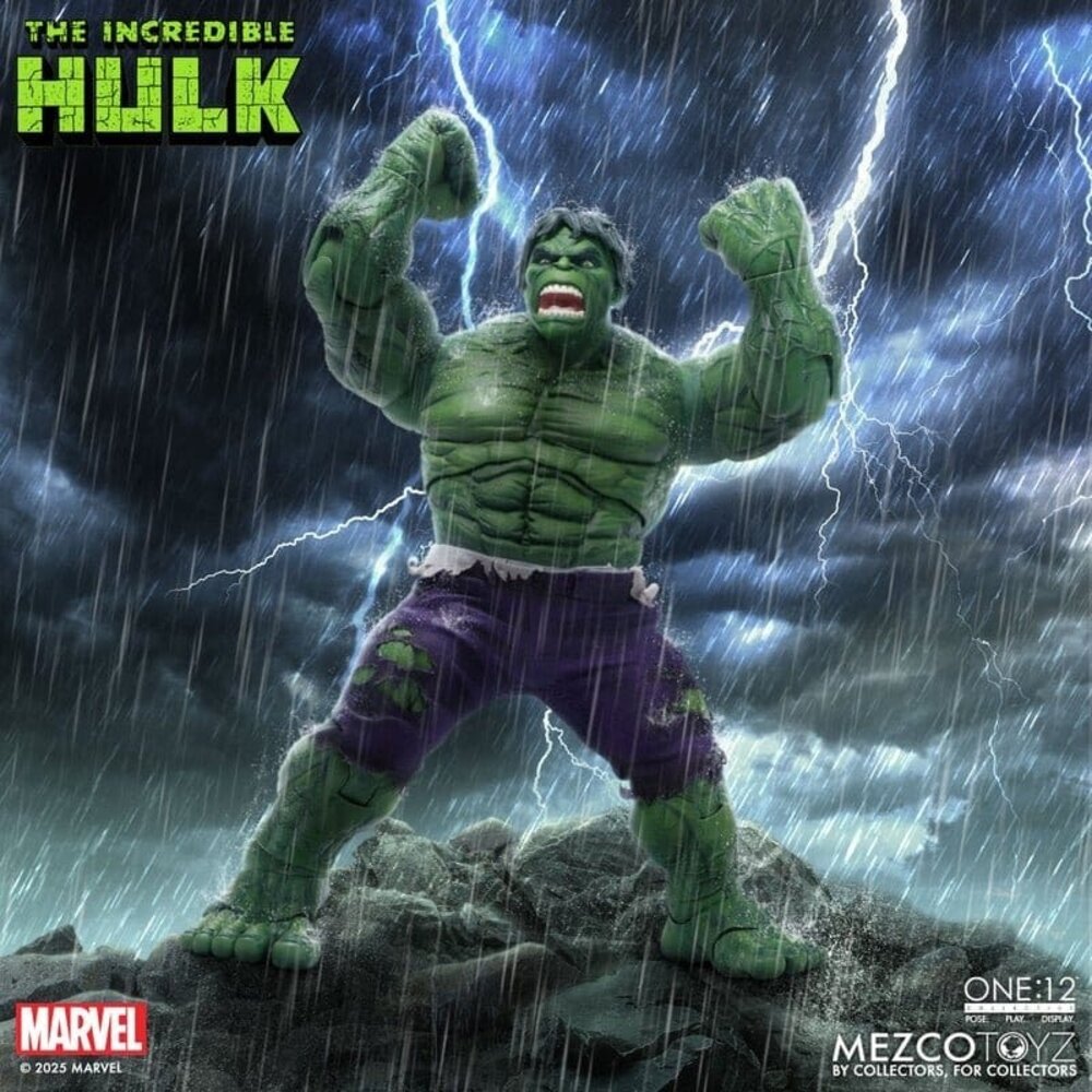 Mezco Toyz Marvel One:12 Collective Action Figure 1/12 The Incredible Hulk 19 cm