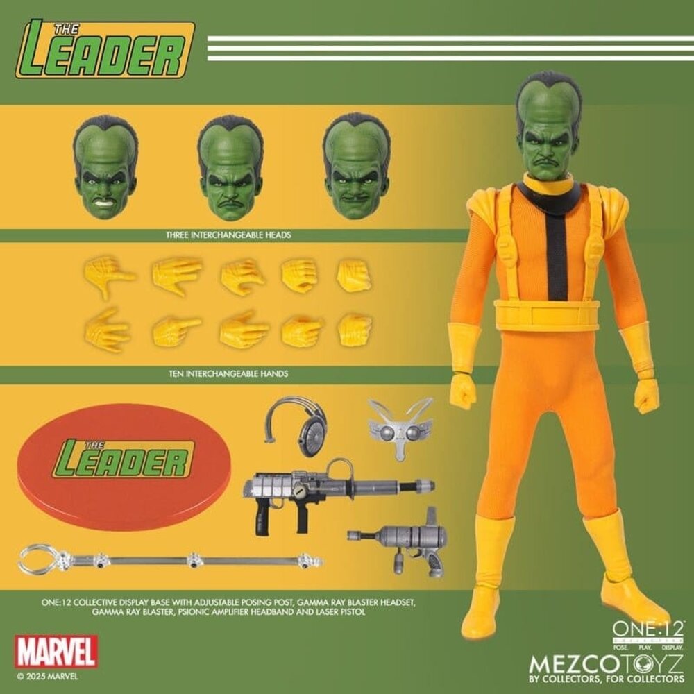 Mezco Toyz Marvel One:12 Collective Action Figure 1/12 The Leader 17 cm