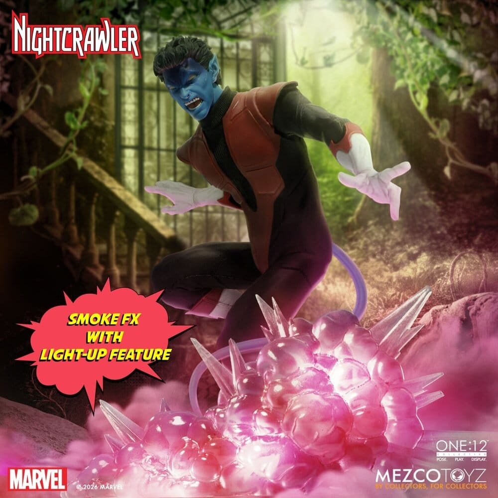 Mezco Toyz Marvel X-Men One:12 Collective Action Figure 1/12 Nightcrawler 16 cm