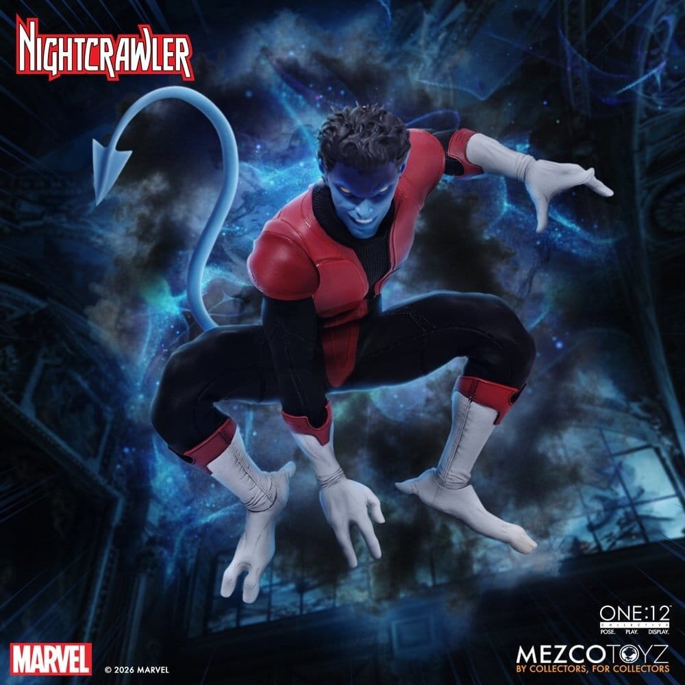 Mezco Toyz Marvel X-Men One:12 Collective Action Figure 1/12 Nightcrawler 16 cm