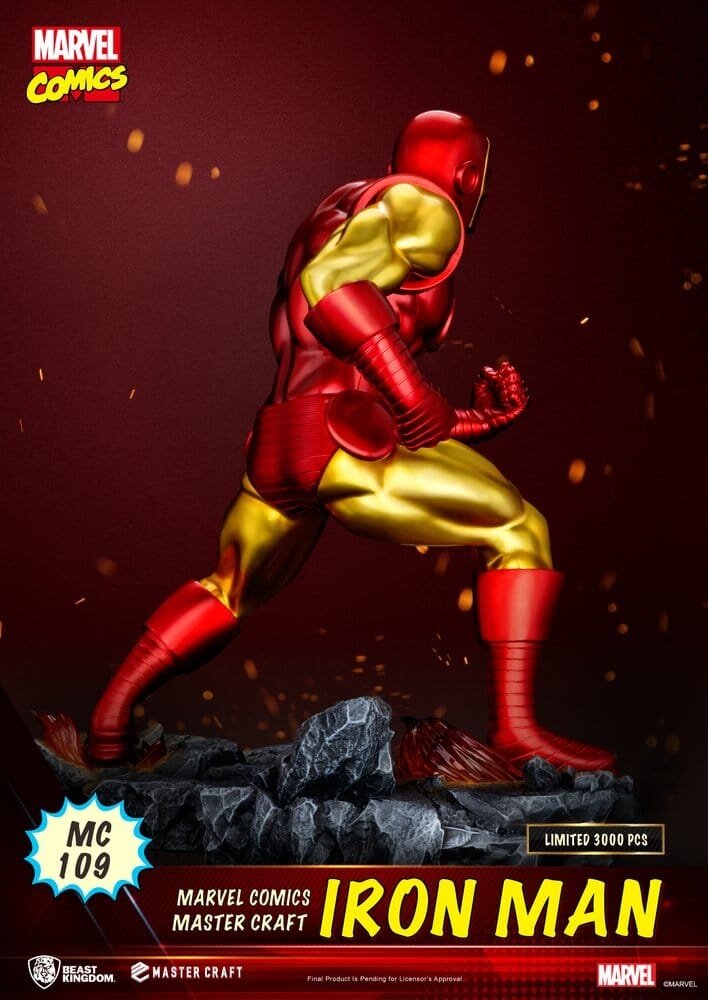 Beast Kingdom Marvel Comics Master Craft Statue Iron Man 29 cm