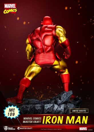 Beast Kingdom Marvel Comics Master Craft Statue Iron Man 29 cm