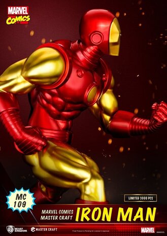 Beast Kingdom Marvel Comics Master Craft Statue Iron Man 29 cm