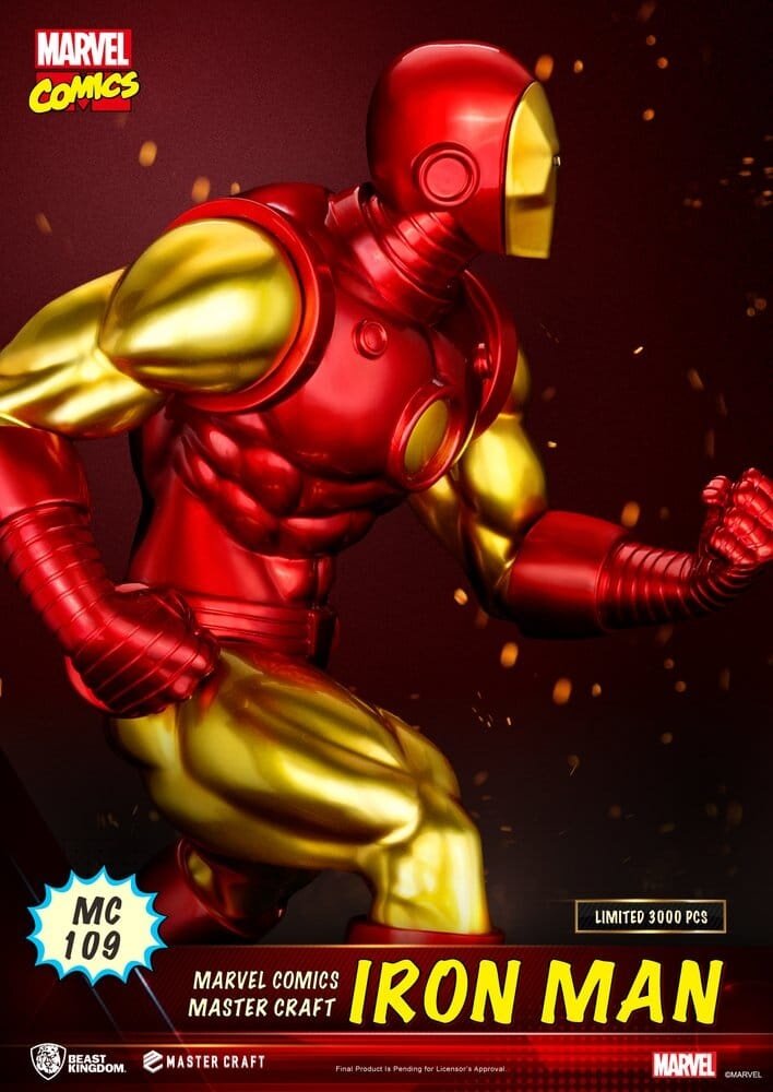 Beast Kingdom Marvel Comics Master Craft Statue Iron Man 29 cm