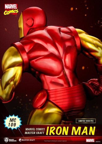 Beast Kingdom Marvel Comics Master Craft Statue Iron Man 29 cm