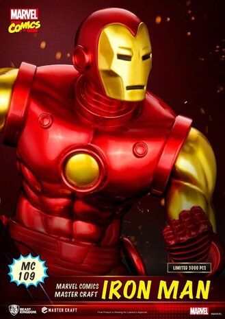 Beast Kingdom Marvel Comics Master Craft Statue Iron Man 29 cm