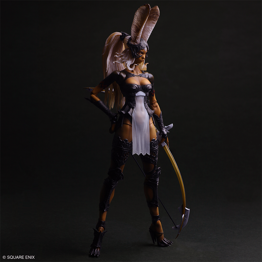 Square Enix Final Fantasy XII Play Arts Shin Action Figure Fran 7 cm