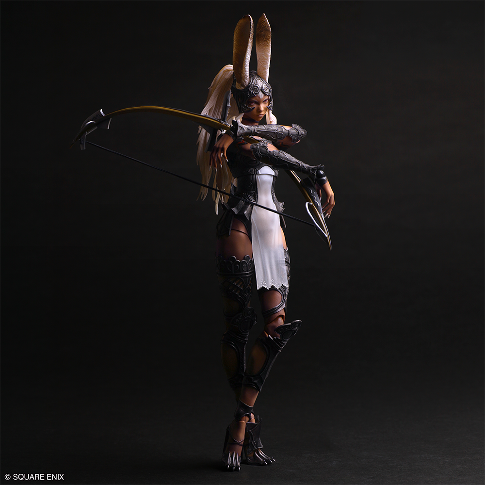 Square Enix Final Fantasy XII Play Arts Shin Action Figure Fran 7 cm