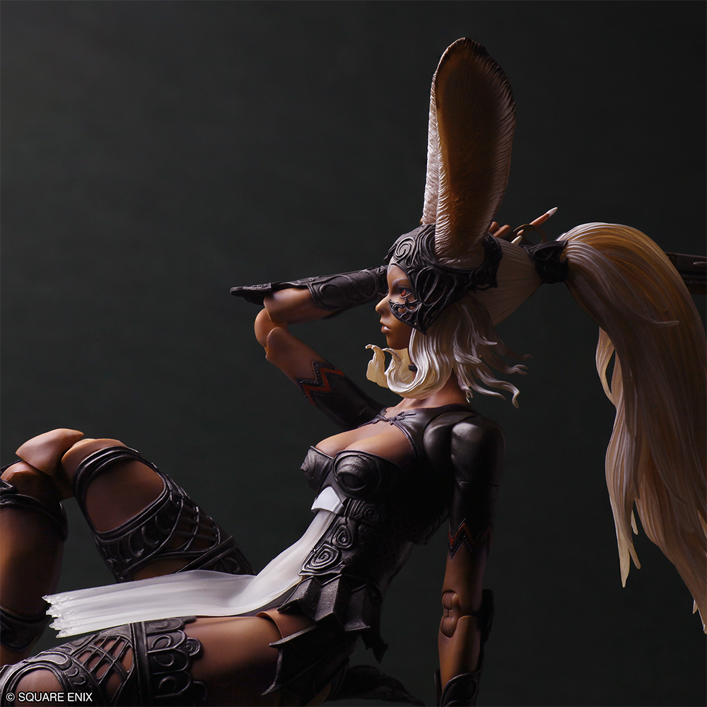 Square Enix Final Fantasy XII Play Arts Shin Action Figure Fran 7 cm