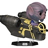 Funko Star Wars: The Mandalorian and Grogu POP! Rides Deluxe Vinyl Bobblehead Figure Zeb Orrelios in the Razor Crest #838